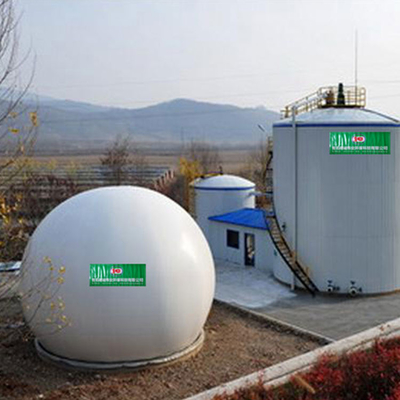 Bidang Kontrol Tangki Penyimpanan Gas Metana Pemegang Biogas Sangat Volatil