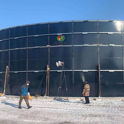 Pabrik Gas Kotoran Pabrik Biogas Limbah Manusia Pembangkit Listrik Pencernaan Anaerobik