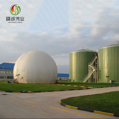 Perlawanan UV ≥6 Pemegang Gas Untuk Kisaran Suhu Pabrik Biogas -30 ℃ ~ + 70 ℃