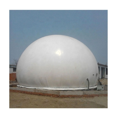 Biogas Plant 0.7mm-1.5mm Gas Holder untuk Pengolahan Air Limbah