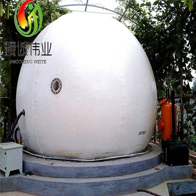 Tangki Gas Metana Anti Korosi PES/PVC/PDFE Untuk Penyimpanan Dalam Bentuk Bulat