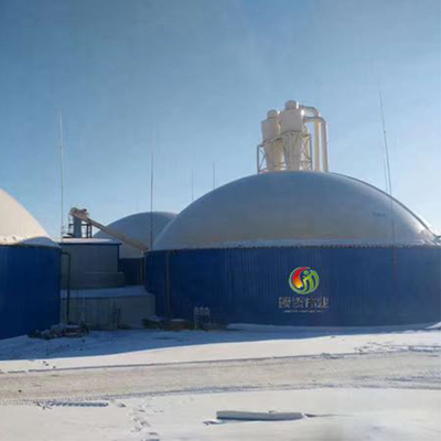 Kontrol Otomatis Pemegang Biogas Membran Ganda Dengan Reaksi Anaerobik