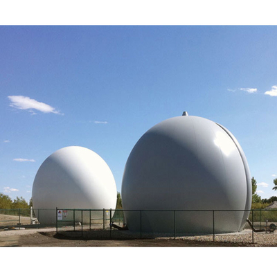 Reaksi Anaerob Biogas Gas Holder di Biogas dan Industri Air Limbah