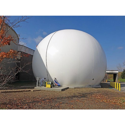Kontrol otomatis Biogas Gas Holder Korosi tahan untuk industri air limbah