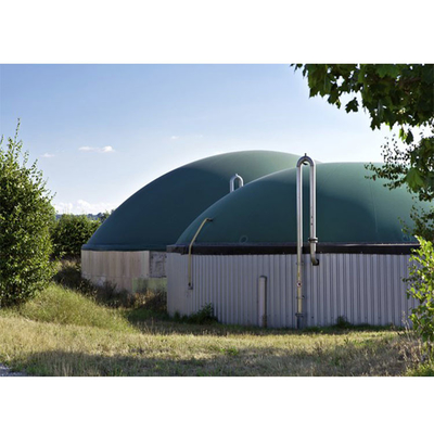 Di lokasi instalasi Tangki fermentasi biogas Ketebalan 0,5 ~ 2,0 mm