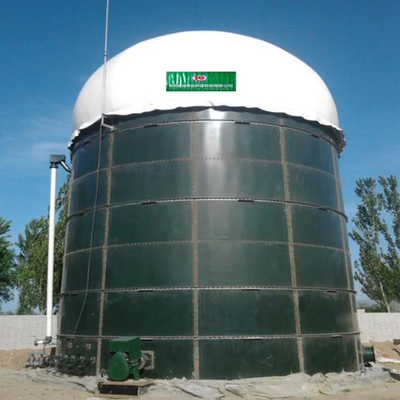 0.5-2.0mm Tangki Digester Anaerobik Untuk Instalasi di Situs