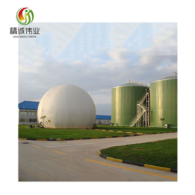 CSTR Reaktor Tangki Berpengaduk Kontinyu 1000m3 UASB EGSB Digester Kotoran Ayam