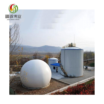 CSTR Reaktor Tangki Berpengaduk Kontinyu 1000m3 UASB EGSB Digester Kotoran Ayam