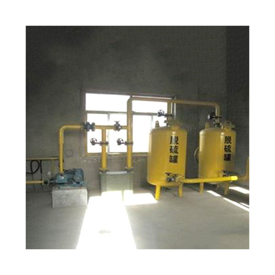 10PPM H2S Filter Peralatan Pemurnian Biogas Dengan Dehidrator Dan Desulfurizer