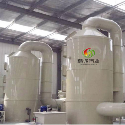 SO2 H2S Scrubber Spray Tower Peralatan Pengolahan Gas Limbah Minyak