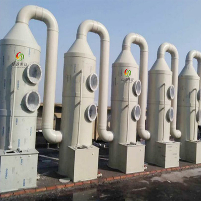SO2 H2S Scrubber Spray Tower Peralatan Pengolahan Gas Limbah Minyak