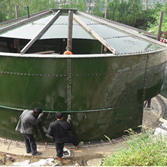 IC Anaerobic Reactor Pengolahan Air Limbah UASB Untuk Industri Alkohol