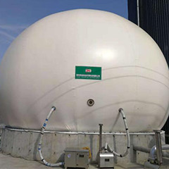 Biogas EGSB Reaktor Upflow Anaerobic Sludge Blanket Digestion Untuk Kotoran Ayam