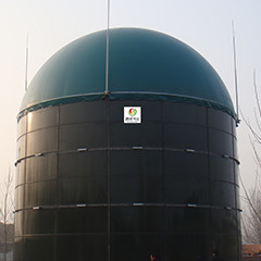 Biogas EGSB Reaktor Upflow Anaerobic Sludge Blanket Digestion Untuk Kotoran Ayam