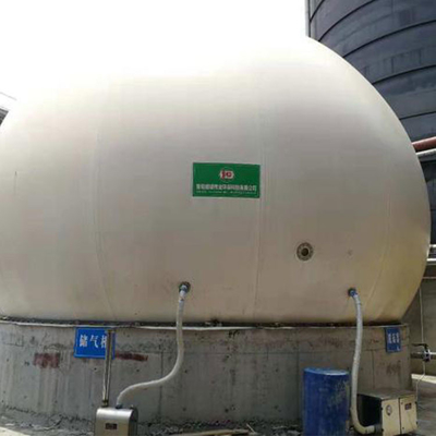 Bidang Kontrol Tangki Penyimpanan Gas Metana Pemegang Biogas Sangat Volatil