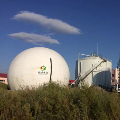 Pemegang gas biogas tahan korosi dengan PES/PVC/PDFE khusus