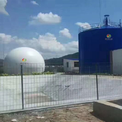 Pemegang gas biogas kontrol otomatis untuk biogas dan air limbah mudah dipasang