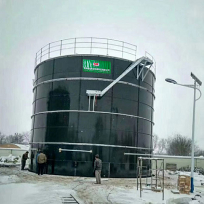 Tangki Digester Anaerobik Reaktor CSTR Untuk Menghidupkan Instalasi Pengolahan Air Limbah