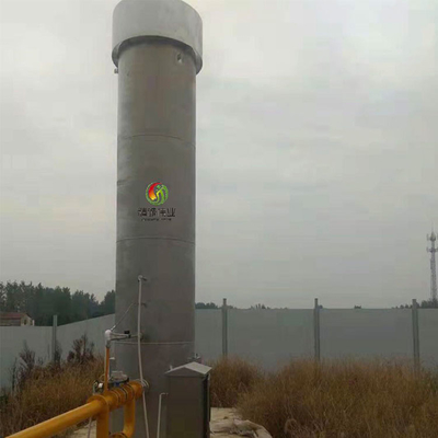 Fe2O3 H2S CO2 Scrubber Untuk Sistem Scrubbing Biogas 10PPM