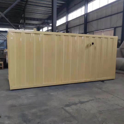 Pabrik Pengolahan Air Limbah Prefabrikasi Persegi Pengolahan Air Limbah Biokimia