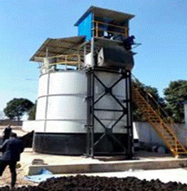 Digester Aerobik yang Dikendalikan Komputer, Limbah Makanan Bioreaktor Aerobik Terfluidisasi