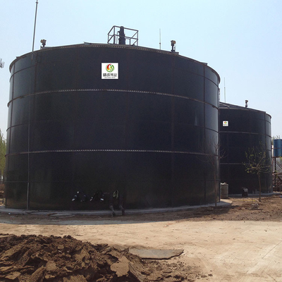 Expanded Granular Sludge Bed EGSB Pengolahan Air Limbah Pabrik Biogas Komersial