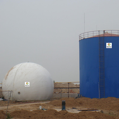 Pemegang Gas Biogas Reaktor Anaerobik Pemegang Gas Bio Digester Metana Perumahan