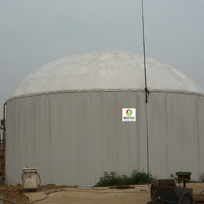 Pemegang Gas Biogas Reaktor Anaerobik Pemegang Gas Bio Digester Metana Perumahan