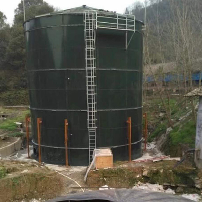 Peralatan Digester Anaerob CSTR Digester Dengan Penukar Panas