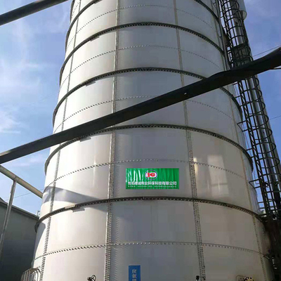 Tangki Digester Anaerobik 800m3 CSTR Tangki Biogas Digester Limbah Canggih