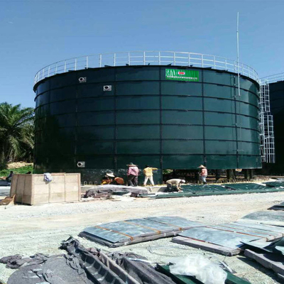 Tangki Digester Anaerobik 800m3 CSTR Tangki Biogas Digester Limbah Canggih